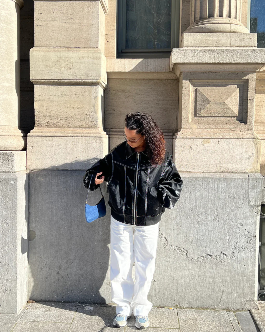 Oversized Contrast Jacket