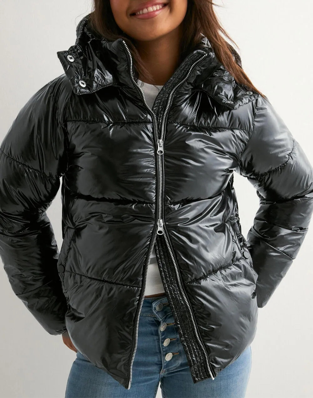 Shiny Puffer Jacket