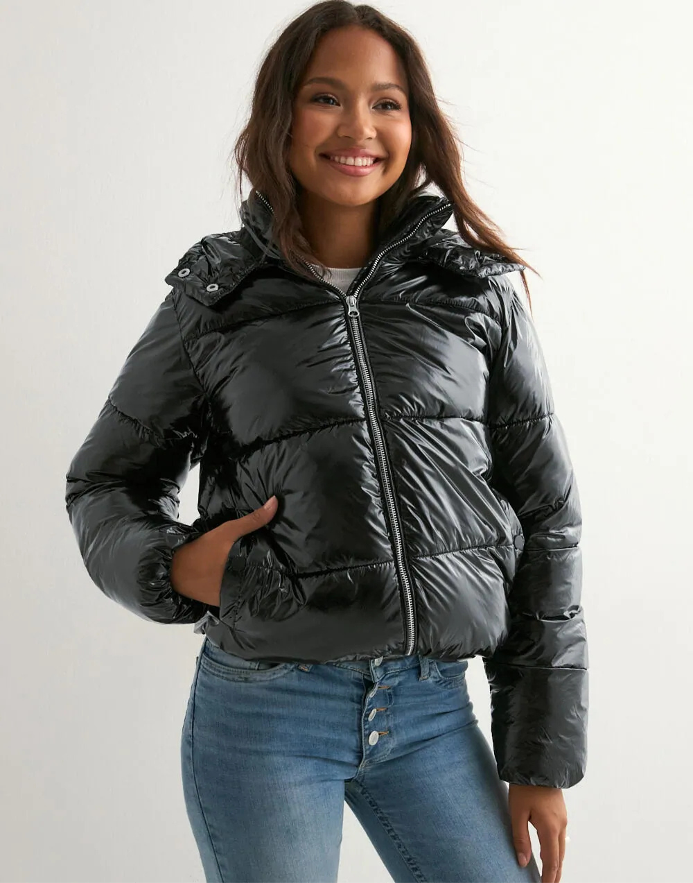 Shiny Puffer Jacket
