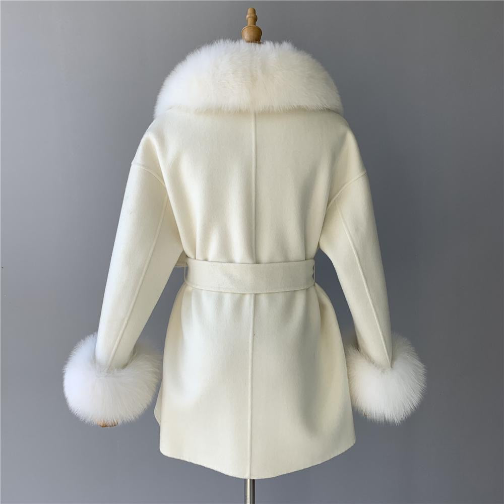 Lugano Cashmere Coat - Ivory