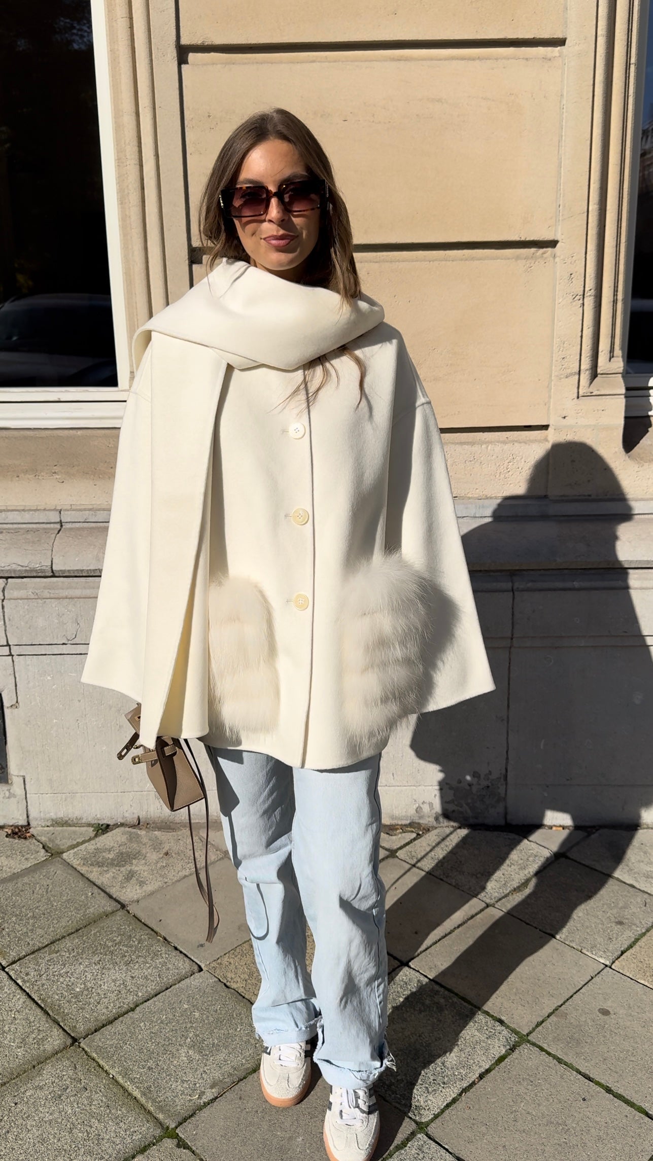 Salzburg Cashmere Coat - Ivory