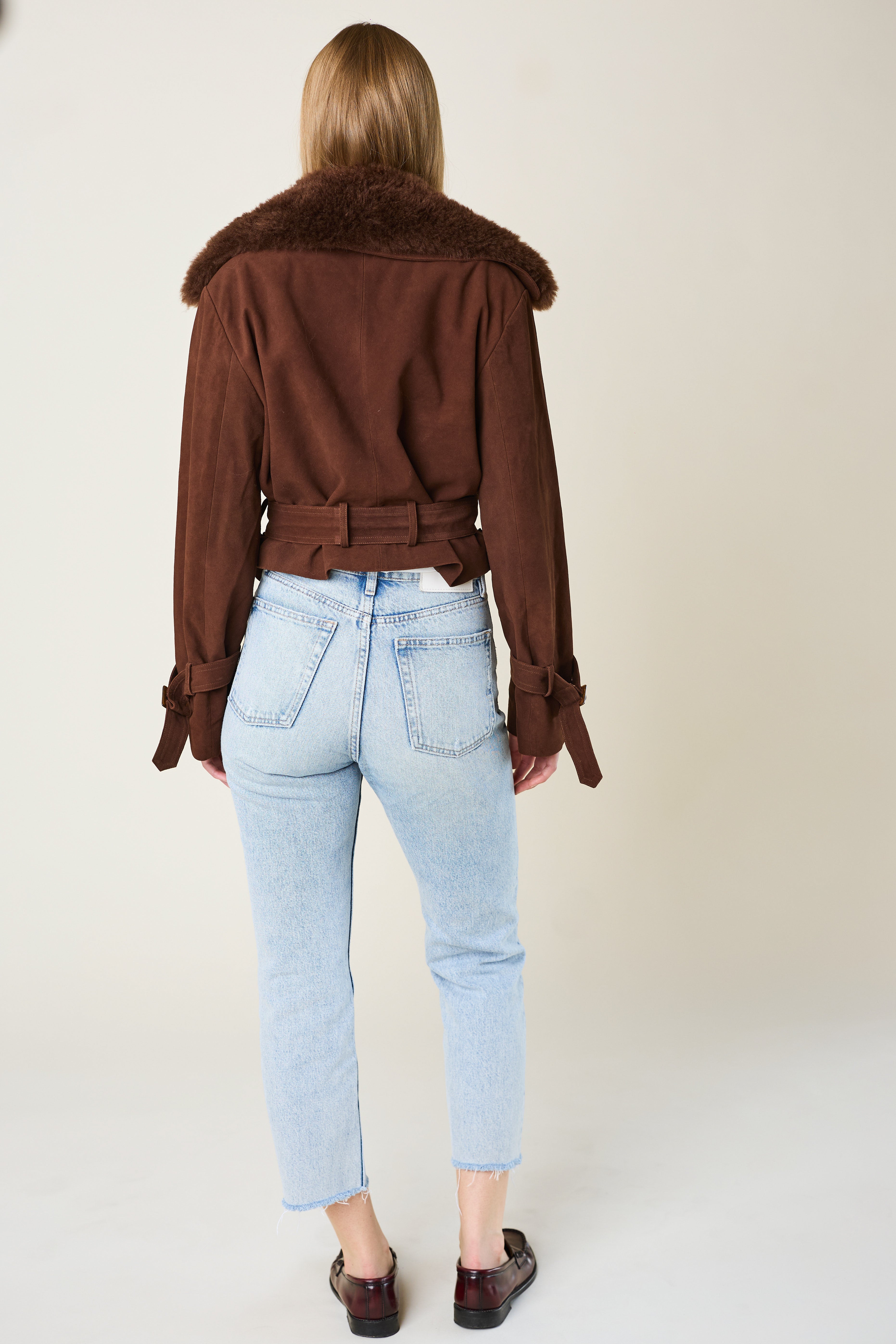 Kensington Suede Coat - Short