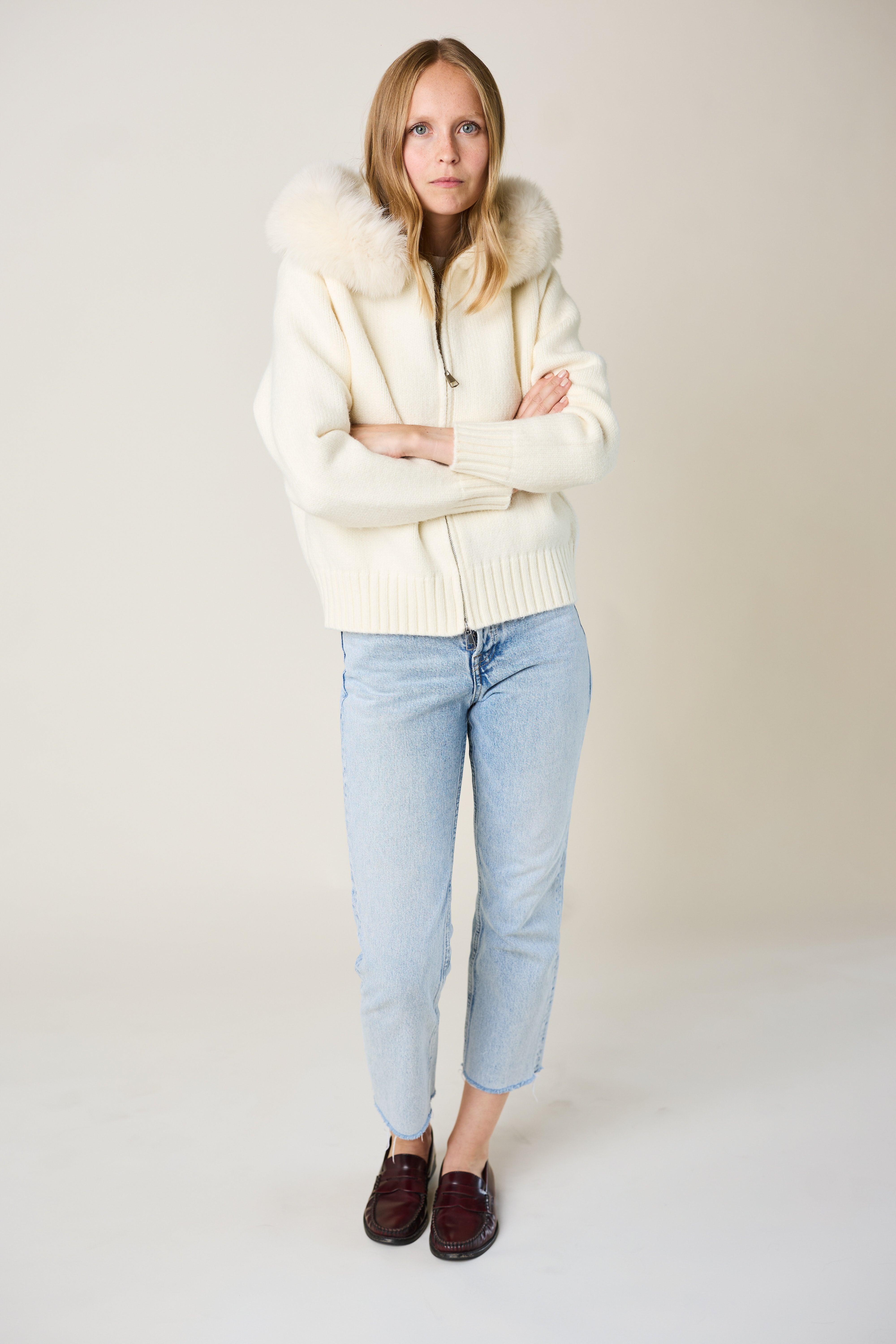 Belmond Cardigan - Ivory