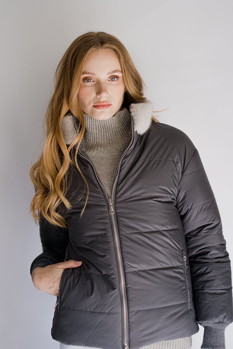 Verbier Cashmere Puffer Jacket