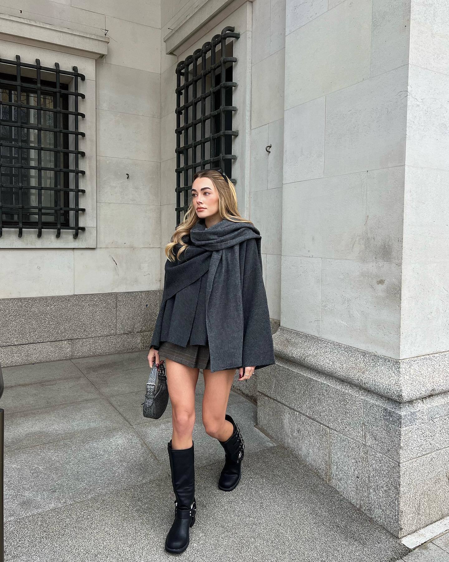 Short Cape Coat