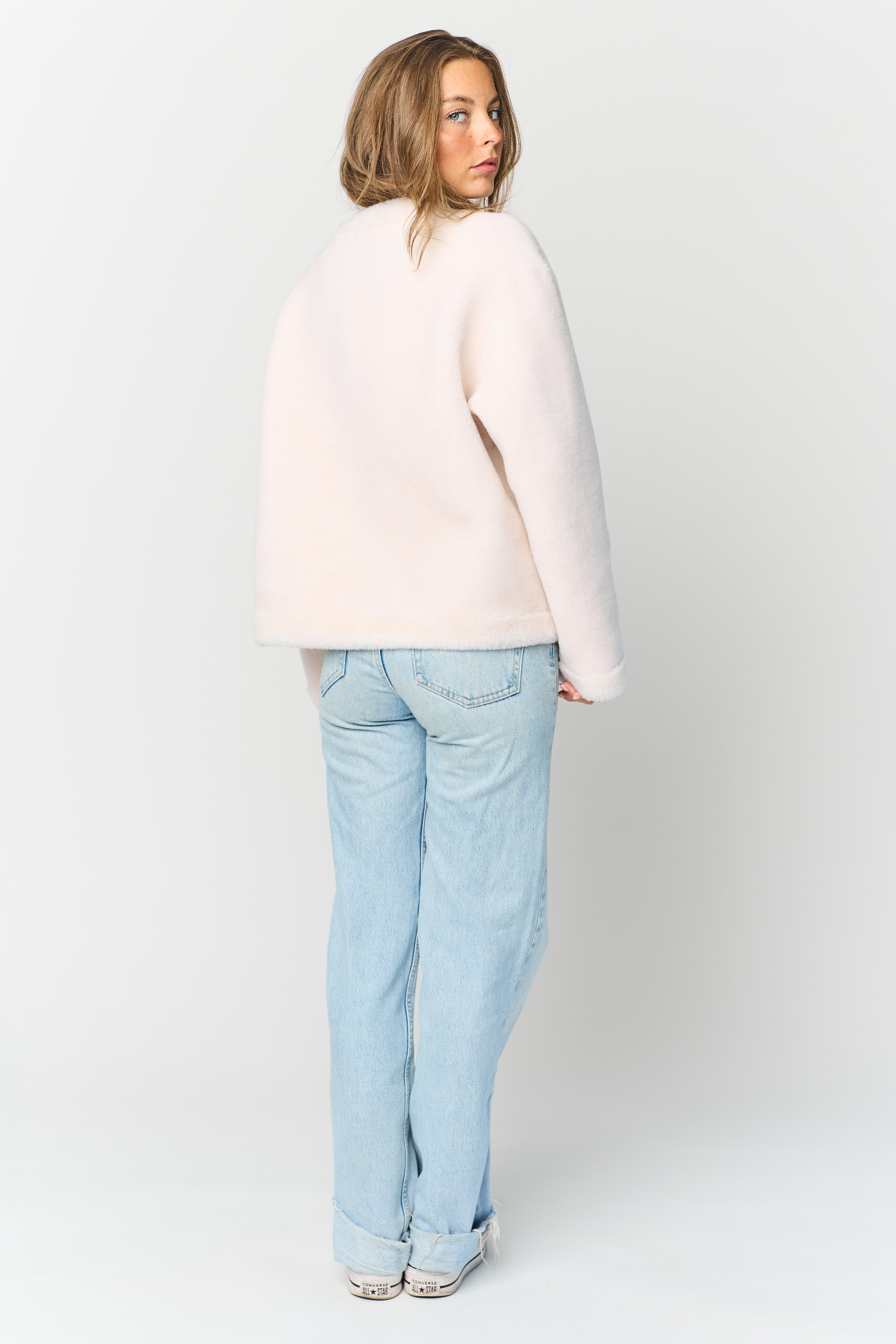 Teddy Jacket - Cream