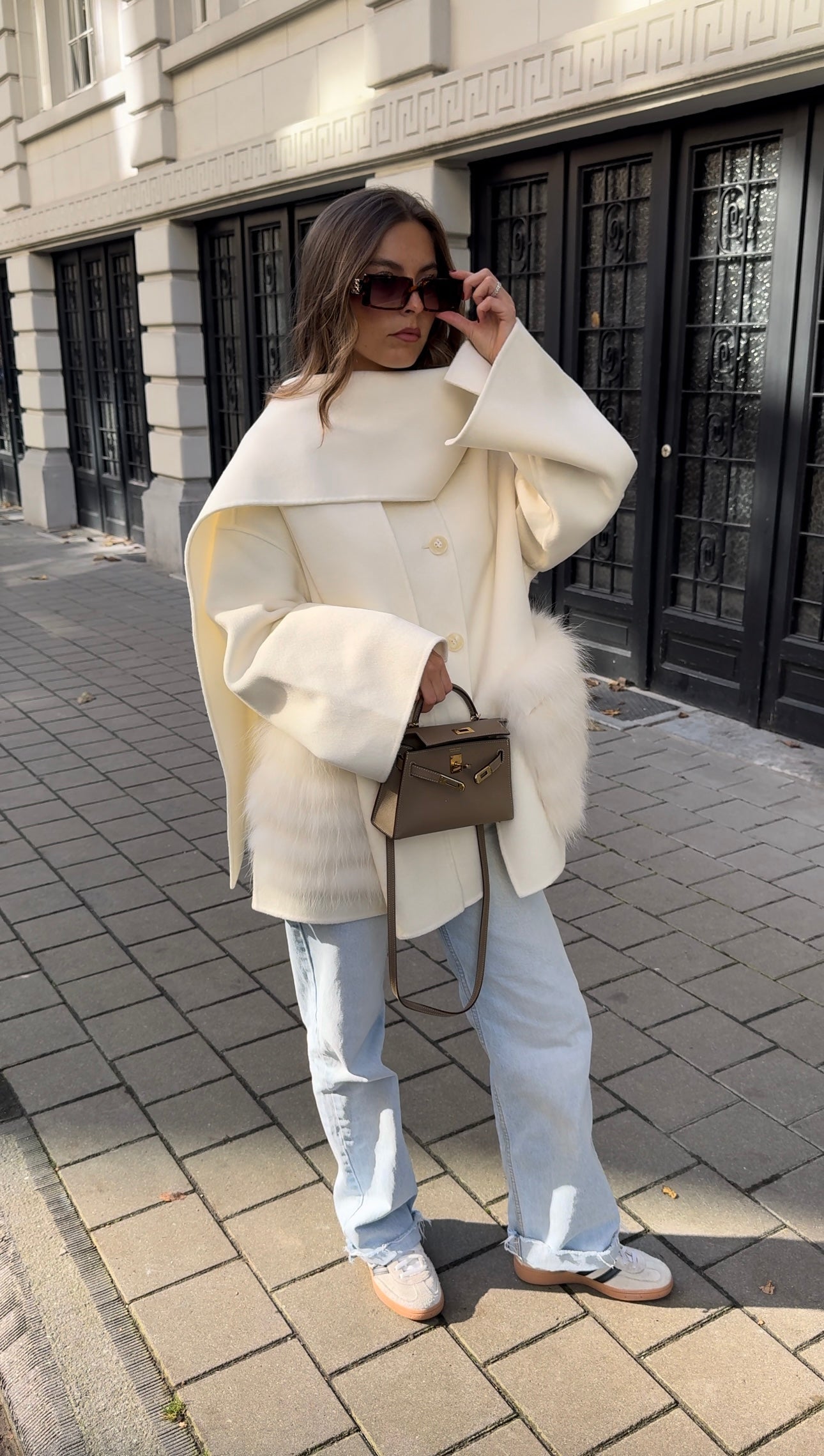 Salzburg Cashmere Coat - Ivory