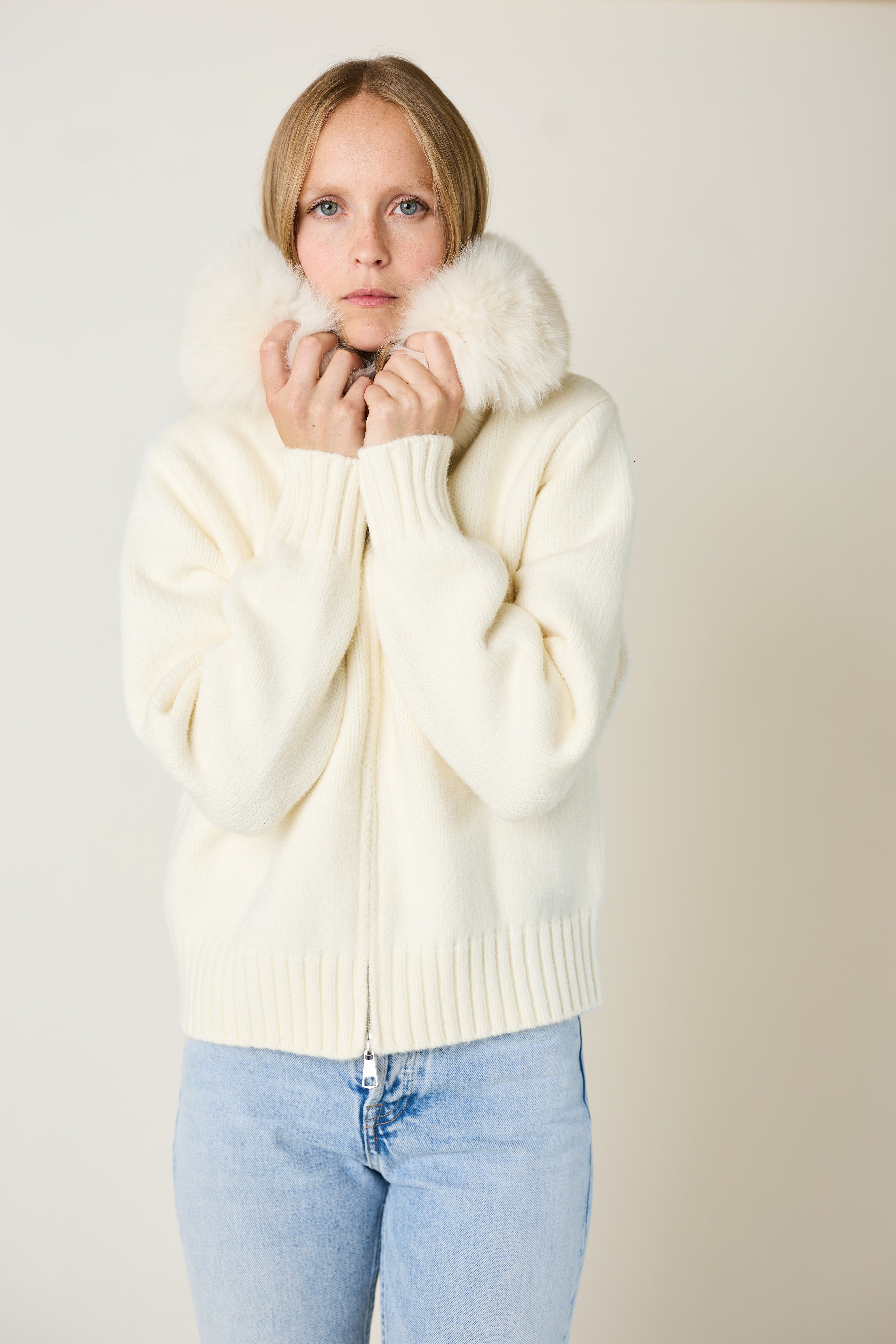 Belmond Cardigan - Ivory