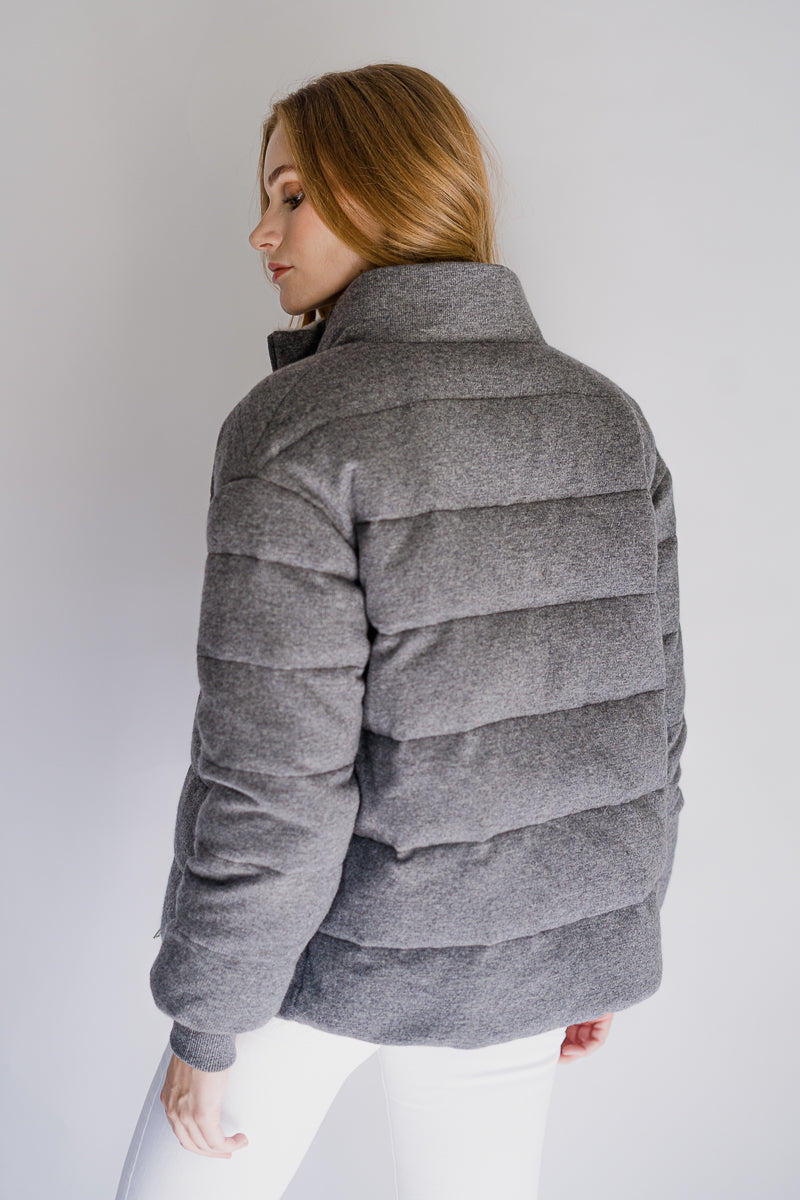 Verbier Cashmere Puffer Jacket