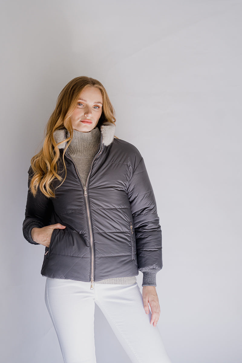 Verbier Cashmere Puffer Jacket